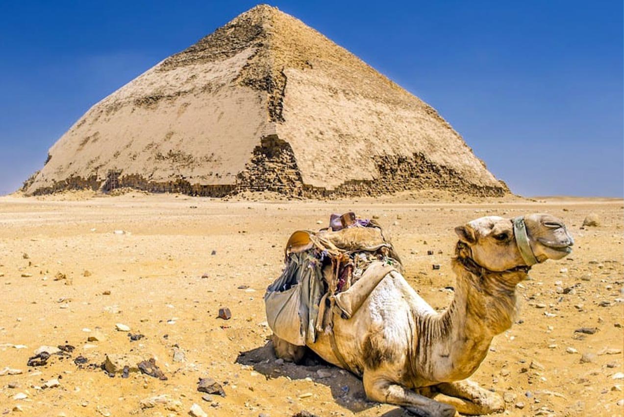 The Red Pyramid of Dahshur, A Marvel of Ancient Engineering and Mystique